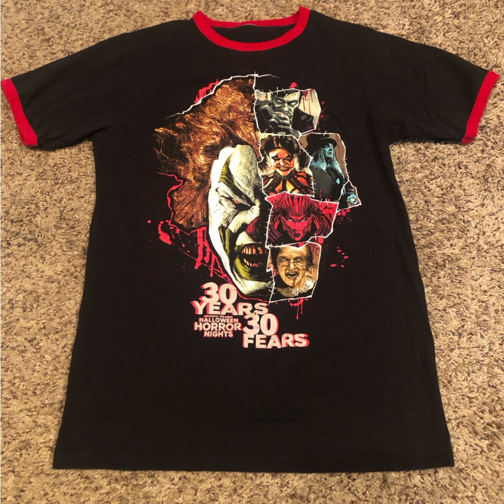 Universal Studios Halloween Horror Nights 30th Anniversary Event Unisex T-shirt